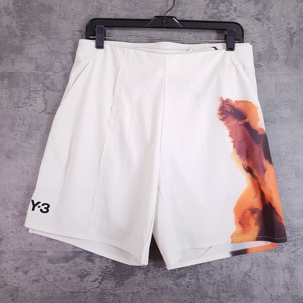 ADIDAS Y-3 Tennis Shorts & Leggings Set Mens Size MEDIUM Orbit Grey JN2997